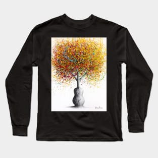 Rainbow Guitar Tree Long Sleeve T-Shirt